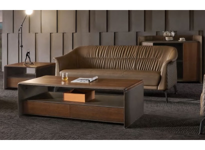 Mesa de centro diseño de lujo Mesa de sofá de mármol Mesas de sala de estar
