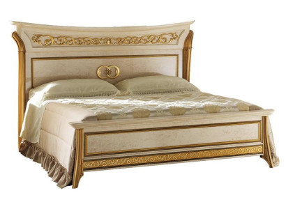 Diseño de cama de lujo doble para hotel, habitación para dormir 180x200, muebles arredoclassic.