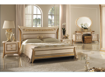 Cama de diseño con tapizado de madera doble cama matrimonial cama de diseñador NUEVA