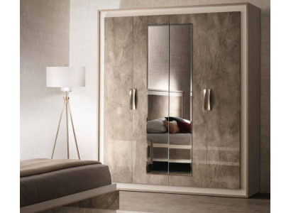 Armario de ropa de lujo Armarios de ropa Vivienda Armarios Muebles de madera italianos