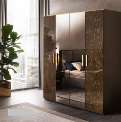 Armario de madera Mueble Armarios de madera Perchero Muebles Dormitorio