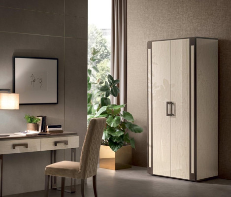 Armario de madera dormitorio Armario Estilo moderno Armarios Multiusos Estante