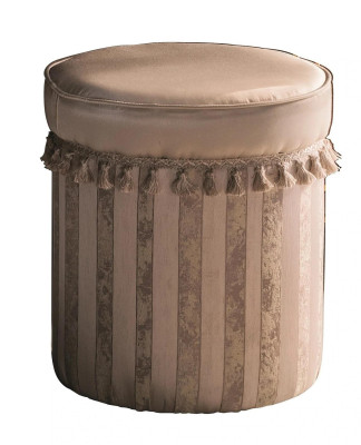 Diseño taburete Diseño tapizado Otomana reposapiés Asiento Textil Chaise Lounge Puf