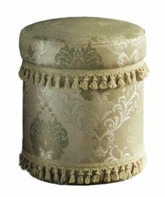 Diseño taburete Diseño otomana Asiento textil Chaise Longue Pufa