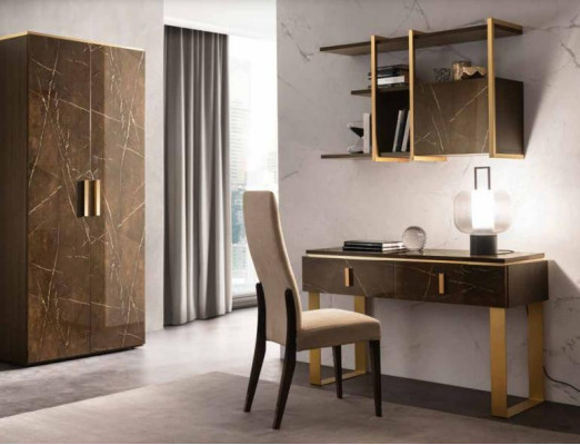 Estilo clásico y moderno, silla de madera con tela, sillón de club tapizado, diseño de sala de estar lounge.