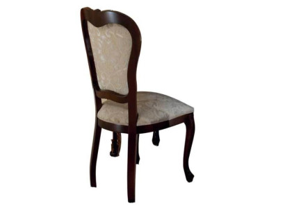 Silla de diseño de lujo Sillón tapizado 1x Sillón Sala de estar Comedor Textil