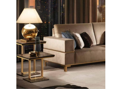 Mesa auxiliar de diseño clásico y elegante para sala de estar y sofá, nueva.