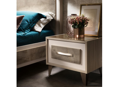 Consola de noche, mesa auxiliar para dormir, mesas de diseño para habitaciones, consolas arredoclassic