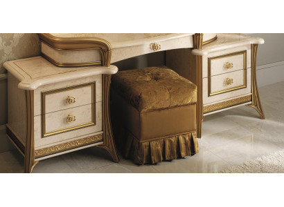 Asiento cojín banco cojín asiento taburete banco textil tela madera estilo arredoclassic