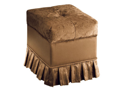 Diseño taburete banco lujo puf reposapiés muebles tapizados taburete de asiento arredoclassic