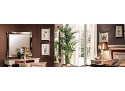 Espejo de pared clásico con marco de madera muebles de espejo barroco rococó marco de vidrio pared