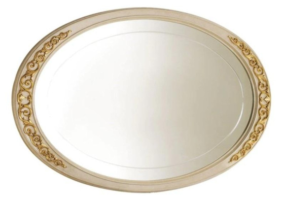 Diseño Espejo Espejo de pared Marco de madera Espejo colgante Lujo Muebles italianos