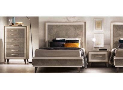 Cama tapizada de diseño de lujo doble cama de hotel matrimonial 120x200cm dormir