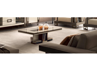 Mesas de café Mesa de lujo de madera Mesas Consolas Diseño Muebles italianos Arredo