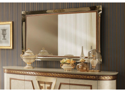 Espejo Espejo de pared Espejo de pasillo Baño Pasillo Madera Pared Decoración Espejito Barroco