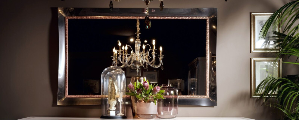 Espejo de pared clásico de diseñador, estilo barroco rococó, marco de madera, nuevo, 100x110cm.