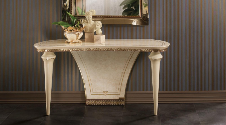 Muebles italianos Mesa auxiliar Mesa de consola Consola Mesa Mesa de centro de sala