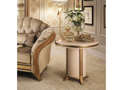 Mesa de diseño para sofá de sala de estar, mesa auxiliar, muebles de sofá arredoclassic nuevos.