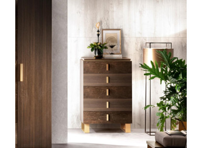 Cómoda bufé cómodas bufés 5 cajones armario alto armario madera nuevo