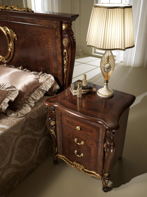 Consola de mesita de noche mesillas de noche mesa auxiliar diseño de dormitorio arredoclassic