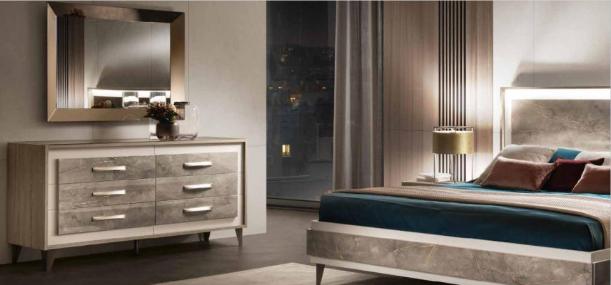 Cómoda de diseñador Tablero bajo de sala de estar de lujo de vestidor de aparador