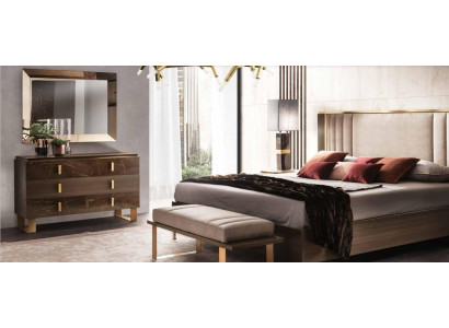 Mesa Cómoda clásica Espejo Cómoda Tocador Dormitorio