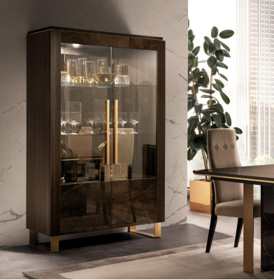 Vitrina de lujo Armario de vitrinas Armarios Estilo italiano Muebles arredoclassic