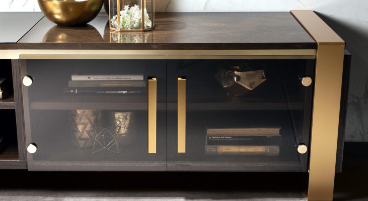 Vitrina de lujo Armario de vitrinas Armarios Estilo italiano Muebles arredoclassic