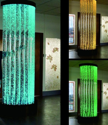 Columna de agua xxl 110x200cm gran pared de columna de agua pared separadora.