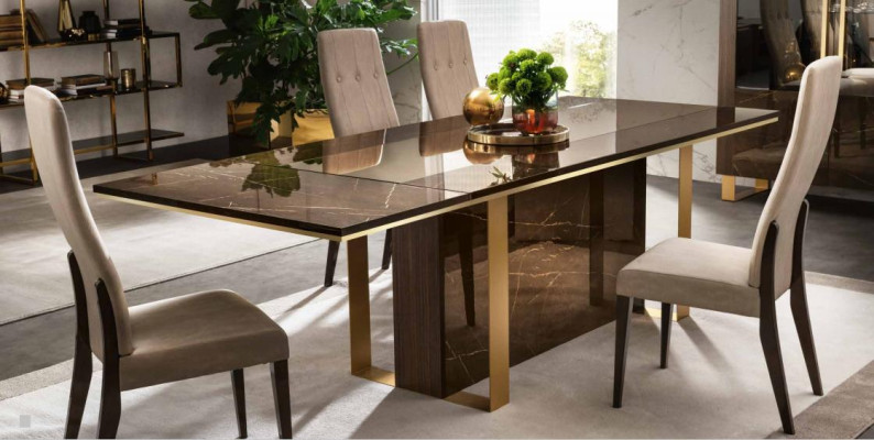 Mesa de comedor Grupo de mesas Comedor Madera Sala de estar Conjunto de muebles Diseño Sillas