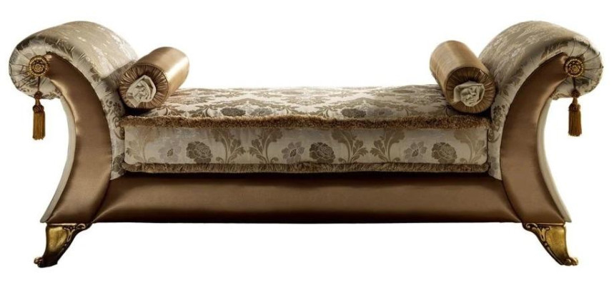 Chaiselongue Cama Sofá Sofá Salón Asiento Acolchado Club arredoclassic