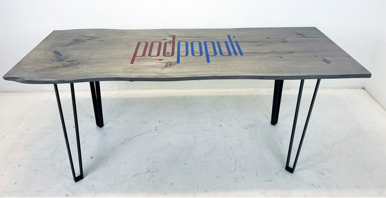 Mesa de comedor de madera muebles mesa de conferencia resina epoxi resina de fundición nueva resina epoxi