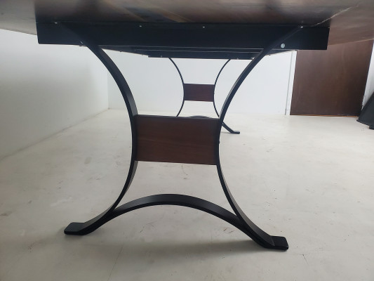 Mesa mesa de comedor mesas resina epoxi epoxy cascada madera real muebles macizos.