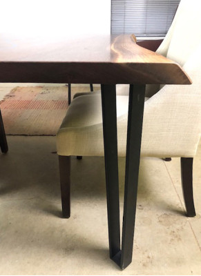 Río Mesas Mesa de comedor Diseño Mesa Moderna Mar Muebles 100x100 Resina epoxi Océano