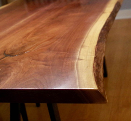 Epoxi mesa de resina de madera maciza de mesa de resina de madera maciza con agua en cascada mesa de epoxy 260x100cm.