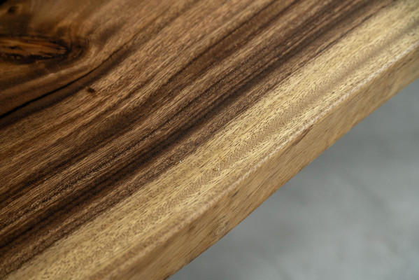 Mesa de centro de resina epoxi de mesa de río sólida 240x100.