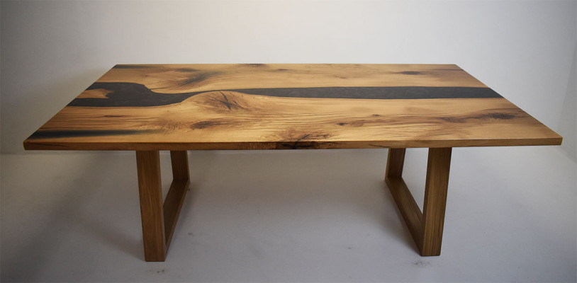 Mesa de reuniones Mesa de comedor Mesa de diseñador hecha a mano Mesa contemporánea
