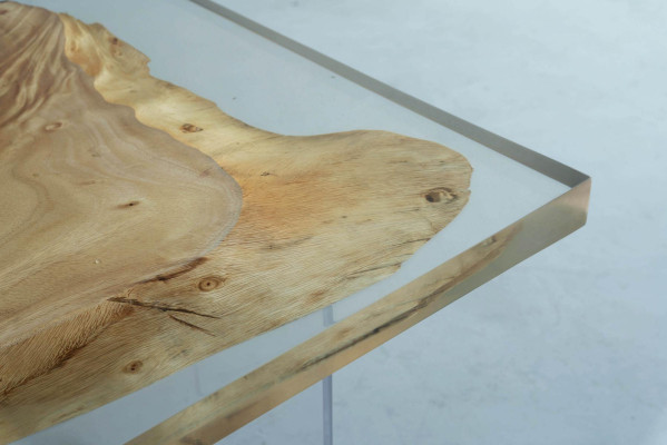 Mesa de resina epoxi River Table sólida 200x90 Tabla de río nueva