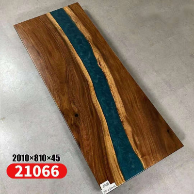 Mesa de comedor Epoxi Resina Nueva Mesas 201x81 Mesa de río Madera real