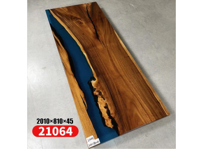 Río Mesas Mesa de comedor Diseño Mesa Moderno Mar Muebles 201x81 Epoxi
