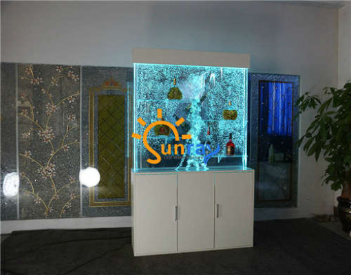 Agua Pared Agua Pared Columna Armario divisor Estante Vitrina