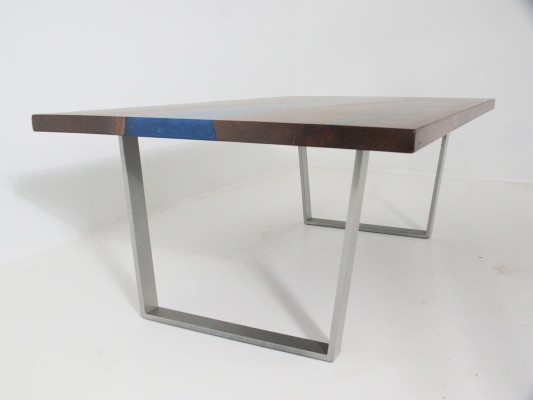 Mesa auxiliar de diseñador Mesa de centro Muebles de resina epoxi Mesa Mesa de centro Resina epoxi Mesas