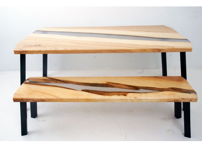 Mesa de consola Mesa auxiliar Aparador Mesa de consola Mesas de pared Epoxi Nuevo Epoxi