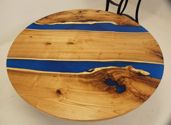 Epoxy Resina Mesa a medida Resina epoxi Madera real Precio 1 m² Mesas Resina