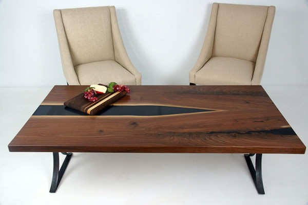 Mesa de centro hecha a mano Mesita auxiliar Mesa de diseñador Mesa de centro