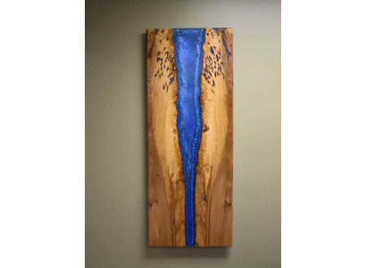 Trabajo manual Cuadro de cascada Cuadro de pared Pintura de resina epoxi Imagen real