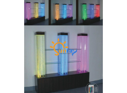 Estantería LED Barra de Agua Pared Pilar de agua iluminado barra de agua Bar Mueble de mostrador estantería.