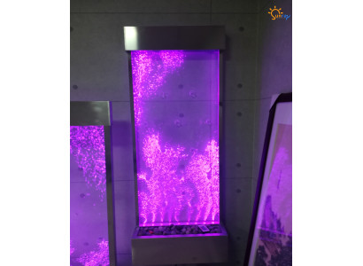 Pared divisoria, estantería, armario, pared de agua, columna, paredes decorativas, pared de agua LED.