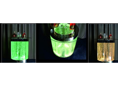 Mesa barra LED pared bar estante muebles iluminados mesa de centro