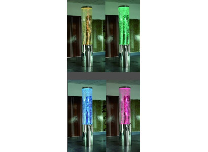 Columna de lujo, columnas de agua, pared de agua, columnas de acero inoxidable de 220 cm.